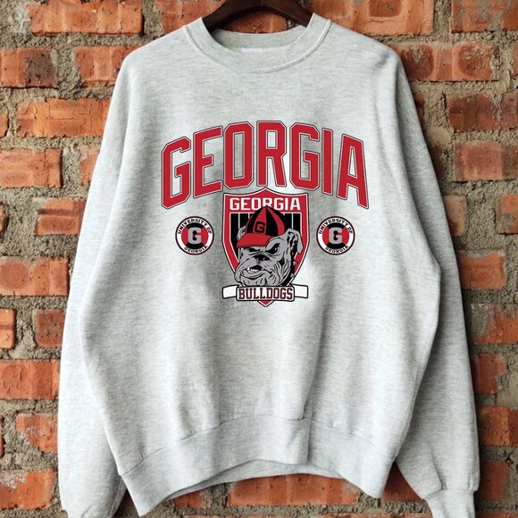 Vintage 90s University Of Georgia Bulldogs Retro Georgia Bulldogs Shirts - Picture 2 of 2